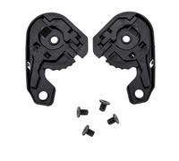 Ronyme Mounting Base Helmet Base Pair Replacement Visor Base Side Mechanism Hardware With Screws XTR820 820 NS801 Series801 suitable for repair work spare parts daily riding