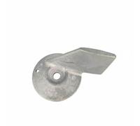 Ronyme Navigation Plate Anode Zinc Trim Tab Engine Protector Guard Electrolysis helps motors from electrolysis suitable for marine service prep dock maintenance, 40-60hp
