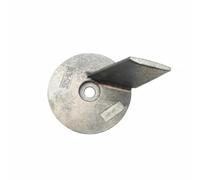 Ronyme Navigation Plate Anode Zinc Trim Tab Engine Protector Guard Electrolysis helps motors from electrolysis suitable for marine service prep dock maintenance, 25-30hp