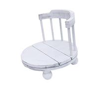Ronyme Newborn Photography Props Infant Filming Chair Retro 0-6 Month Babies Posing Fittings Decorations Wooden Chair for Baby Shower Boy or Girl, Chair Props