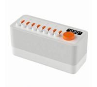 Ronyme Night Light Audio Device Speaker Tabletop Lamp Compact Clean Lines With Translucent Panel Body With Control Layout Suitable for bedroom bedside table desk