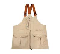 Ronyme Outdoor Cargo Vest Transform into Shoulder Bag Multiuse Breathable for Skiing, XL
