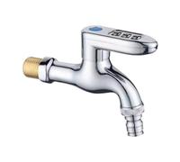 Ronyme Outdoor Faucet Water Spigot with Password Lock Outside Security Faucet 1/2 inch Male Thread for Washing Machine