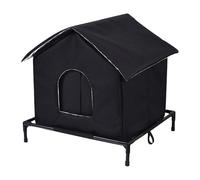 Ronyme Outdoor Stray Cat House Oxford Cloth Waterproof Durability Premium Versatile Weatherproof Winter for Garden Backyard Lawn, 55cmx48cmx56cm