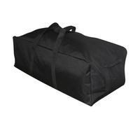 Ronyme Outdoor Waterproof Pack Cargo Duffel Bag Travel Bag Utility Bag with Zippered Main Compartment and Flexible Suitable for Outdoor Travel Trips General Storage, Black, Black, S
