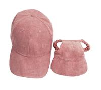 Ronyme Owner and Dog Hats Dog Baseball Cap with Ear Holes, Pet Lover Gifts Parent Child Hats, Sunbonnet Headdress for Sports, Beach, XL