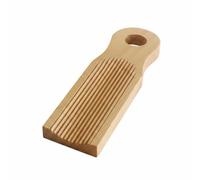 Ronyme Pasta Making Board Gnocchi Board Paddle Cooking Tool Beechwood Curved Body for Comfortable Handling and Smooth Rolling Suitable for Home Cooking Meal prep Italian Recipes
