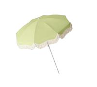 Ronyme Patio Umbrella Fringe Tassel Sun Protection Beach Outdoor Pole Parasol for Party Backyard Outside Family Festival