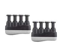 Ronyme Piano Guitar Finger Strength Training Tool,Forearm Exerciser,Strength Training,Hand Gripper,Hand Grip Strengthener for Women Men, adults black