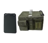 Ronyme Pilot Kneeboard Writing Pad Practical Accessories Portable Convenient Notepad Holder Pilot Writing Board for General Aviation