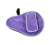 Ronyme Pingpong Paddle Case Table Tennis Racket Cover Carrier Protection Pouch Storage Bag for Game Beginners, violet