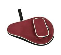 Ronyme Pingpong Paddle Case Table Tennis Racket Cover Carrier Protection Pouch Storage Bag for Game Beginners, Claret