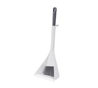 Ronyme Playful Housekeeping Tool with Broom And Dustpan , Deep Gray