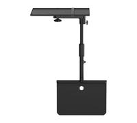 Ronyme Plug in Sofa Bed Projector Stand with Metal Tray Sturdy Universal Projector Holder Mount Base for Home Living Room Tables Side