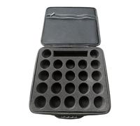Ronyme Pool Ball Case Billiard Carrying Bag Club Tournaments Portable Can Holds 22 Balls Billiard Balls Storage Box Travel Holder