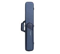 Ronyme Pool Cue Carrying Case,Billiard Cue Bag Organizer Dustproof Practical for Pool Cues and Accessories for Travel, Blue