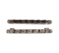 Ronyme Pool Cue Rack for 6 Cues Stick Holder Wooden Professional Wall Mounted Storage Pool Cue Wall Rack for Family Recreation Room, Gray