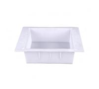Ronyme Road Curb Concrete Curb Form Curbing Rectangular Tub Casting Formwork Half Curb Stone De Stable Open Top Suitable for Driveway Edges Garden Borders Sidewalk Projects Home Construction