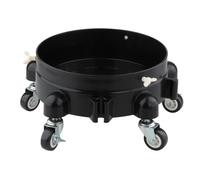 Ronyme Rolling Bucket Car Wash Bucket Mover with 360° Swivel Casters Rolling Pail Stand for Car Washing Garage Garden