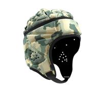 Ronyme Rugby Helmet Rugby Headgear Accessories Head Protector Shockproof Rugby Headguard Rugby Protective Cap for Soccer Pitcher, Green