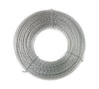 Ronyme Sealing Wire Security Cable Double-Stranded Safe 2 Strands Security Wire Tamper Resistant for Goods Electricity Meters, 100M