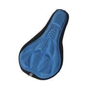 Ronyme Seat Cover Padded Saddle Cover Cushion Ergonomic Bike Seat Protector With Soft Foam And Secure Fastening Suitable for commuting leisure riding night roads trail, Blue, 28 18 2