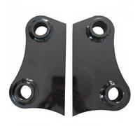 Ronyme Shaft Ear Plate Excavator Linkage Connector Mounting Bracket Adapter With Deformation Resistance For Long Service Life Suitable for tasks trenching, 40, Without Pin
