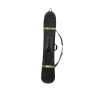 Ronyme Snow Ski Bag Protection Stability Versatile Convenient Effective Detachable Shoulder Strap Easy to Pack Carrying Bag Carrier, Black and yellow