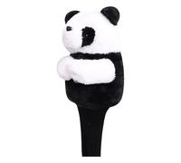 Ronyme Soft Plush Panda Golf Wood Driver Headcover Protector Lovely Long Neck Golf Club Head Cover Animal Wood Driver Head Cover Novelty Accessory Novel Golfing Gifts for Men Women Golfer Equipment