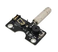 Ronyme Sound And Light Circuit Board with 3.5mm Audio Plug Accessories for Morse Code CW Telegraph Simple Assembly Repair Parts