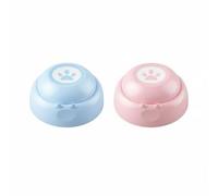 Ronyme Sounding Button Dog Communication Button Pet Training Button Recordable Voice Button With Custom And Build Suitable for dog training puppy learning cat interaction home use, Blue-pink
