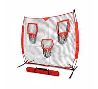 Ronyme Sports Training Net Baseball Pitching Net Target Net Practice Net With Multi Zone For Focused Passing And Throw Training Suitable for outdoor yard work team practice partner routines