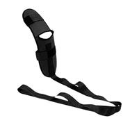 Ronyme Stretch Strap with Loops for Foot and Calf Stretch Out Strap Adjustable for Flexibility Training, Black