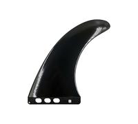 Ronyme Surfboard Fin Single Fin With Two Tab Attachment Reinforced Nylon Fiberglass For And Balanced Control Suitable for relaxed cruising river calm bays weekend trips 9in