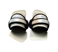Ronyme Surfboard Footwear Surf Shoe Covers Grip Pads Booties Traction TPU Material With Hook And Loop Strap For Stable Hold Suitable for surfing longboard cruising skim practice lessons, S-03