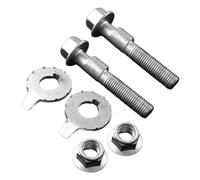 Ronyme Suspension Arm Alignment Eccentric Adjustment cam Bolt Camber Adjustment Screw Bolt Set Universal 10mm Spare Parts Auto Parts
