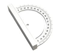 Ronyme Table Saw Miter Gauge Miter Saw Protractor Angle Plate Ruler Easy to Install DIY Woodworking Tool for Band Saw Router Table