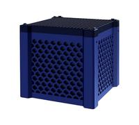 Ronyme Tank Filtration Storage Box, Water Purification Cube, Practical, PVC, Convenient Hollow Cleaning Accs Sturdy Container