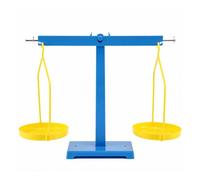 Ronyme Teaching Balance Scale for Kids with Hanging Pans Educational Weight Measurement Tool for Classroom Science Experiments Suitable for Elementary Students Learning Mass Comparison