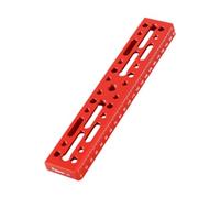 Ronyme Telescope Dovetail Mounting Plate Professional Replacement Astronomical Telescope Accessories Astrophotography Aluminum Alloy, 220mm Red