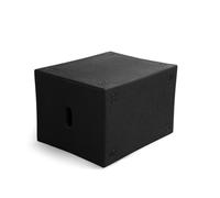 Ronyme Training Jump Plyometric Box Exercise Box Workout Box With Expanded Polypropylene Foam Surface And Cutout Handle Suitable for Home Gyms Cross Training, Black