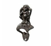 Ronyme Vintage Bottle Opener Rustic for Quick Beer Opening Fixed in One Place Suitable for Kitchen bar Patio Restaurant Balcony Garden Serving Area, 8621 Monkey Hear No