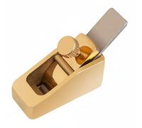 Ronyme Violin Finger Plane Luthier Tool Thumb Plane Hand Plane Curved Sole Brass Suitable for String Instrument Makers Carving Crafting, Number 6