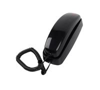 Ronyme Wall Phone Landline Adjustable Loud Volume Big Button Corded Home Phone Wall Telephone for Business Garage School Living Room, Black