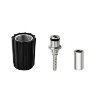 Ronyme Washer Hose Fitting Pressure Washer Connector Hose Coupling Adapter with M22x1.5 Internal Thread Ribbed Body and Compression Install Suitable for, M22 Core 14mm