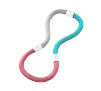 Ronyme Weighted Sp Hoop Abdomen Exerciser Portable Waist Friendly Sports Waist Exercise Fitness Hoop for Teens Adults Kids