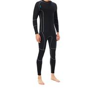 Ronyme Women Diving Suit Neoprene Wetsuit Swimming Apparel Insulation Split Design Athletic Exercises Quick Dry Functionality Suitable for Outdoor Activities, S, Men Black
