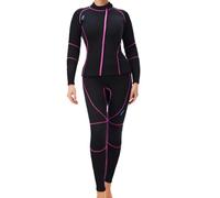 Ronyme Women Diving Suit Neoprene Wetsuit Swimming Apparel Insulation Split Design Athletic Exercises Quick Dry Functionality Suitable for Outdoor Activities, L, Women Black