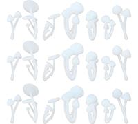 RONYOUNG 21PCS Plastic Handmade Mini Mushrooms, Resin Jewelry Making Supplies, DIY Craft Resin Filling Micro Landscape Small Mushroom