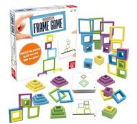 Roo Games Frame Game - Beautiful All Wooden Design, Montessori Inspired, Safe & Durable, Water-based Paints - Perfect Board Games for Adults, Family Games, Family Card Games - Ages 8+